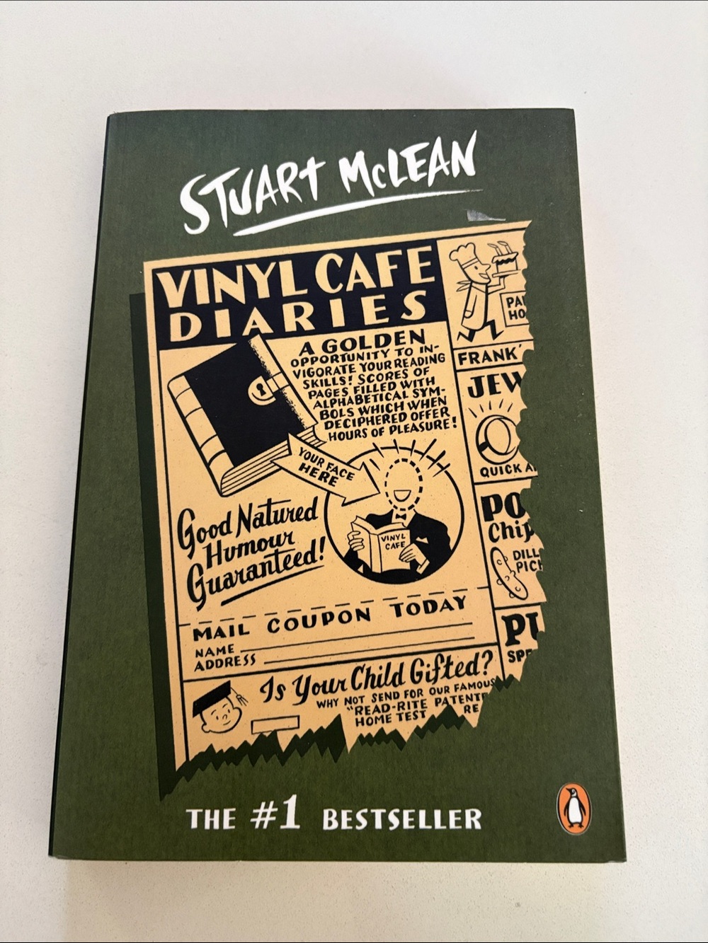 Stuart McLean "Vinyl Cafe Diaries" Paperback Book